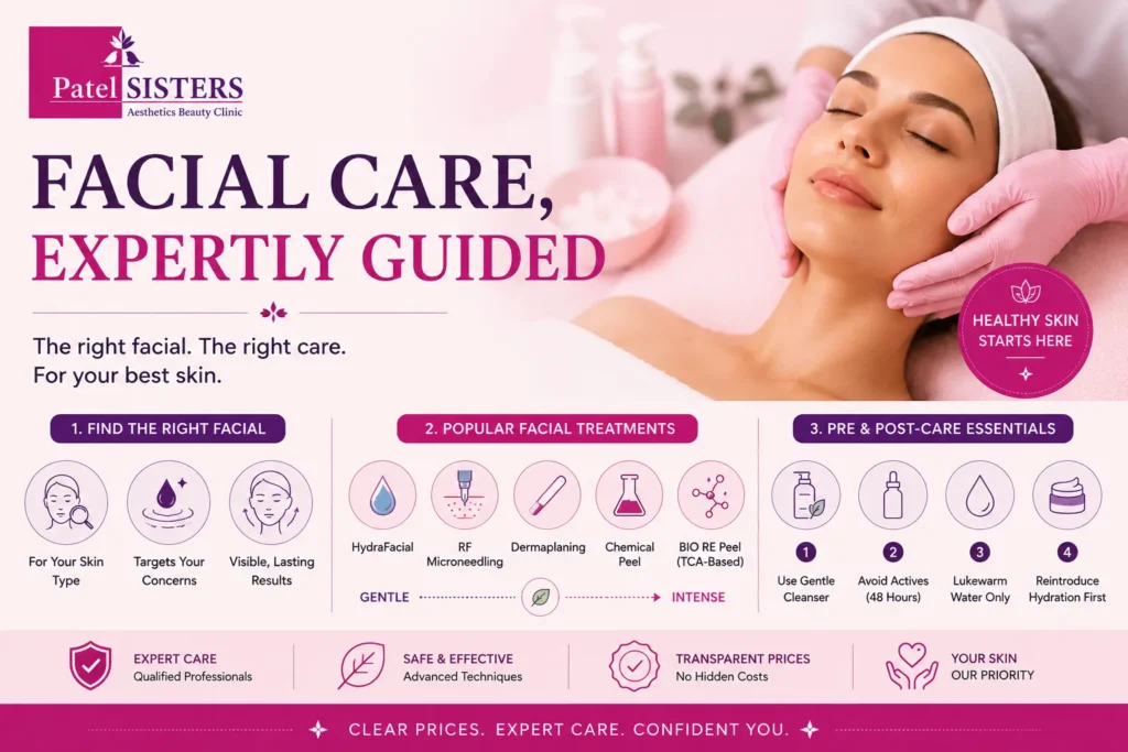 The Best Facial for Your Skin Type and Concerns