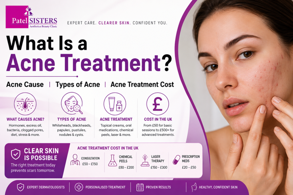 What Is a Acne Treatment ? Acne Cause , Types of acne , Acne treatment Cost