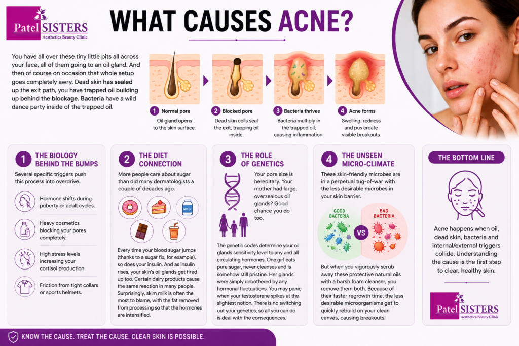 What Causes Acne?