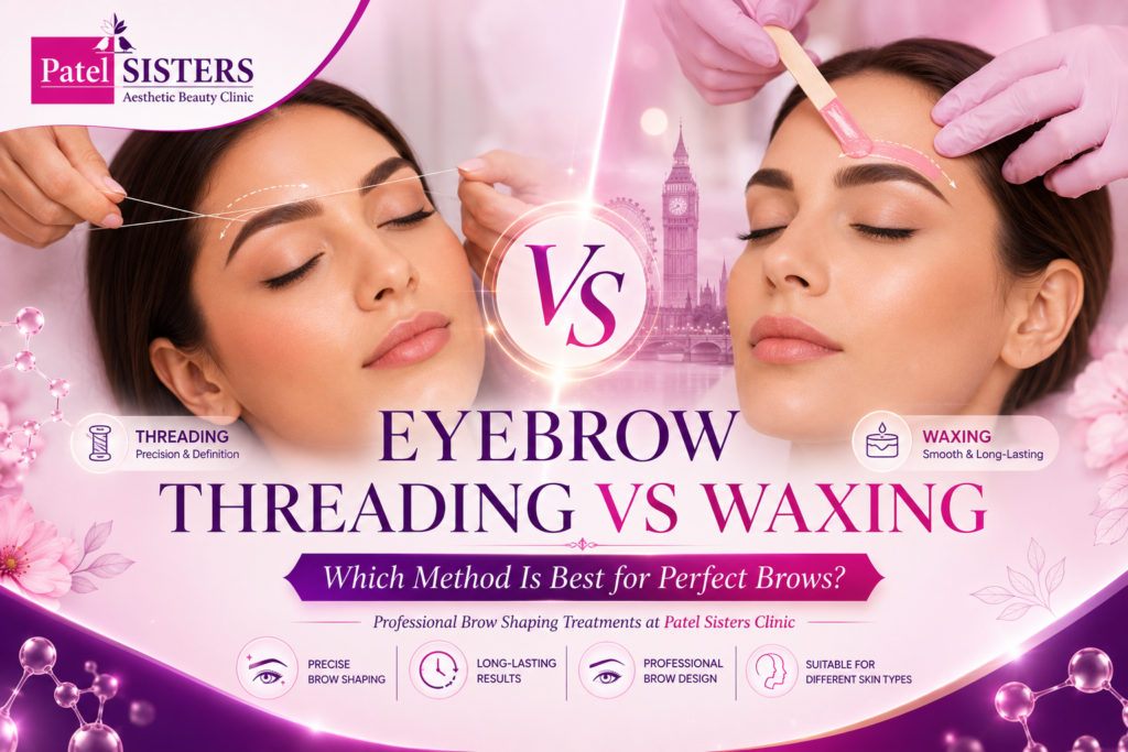 Eyebrow Threading vs Waxing: A Comparison for perfect eyebrow shaping and grooming results