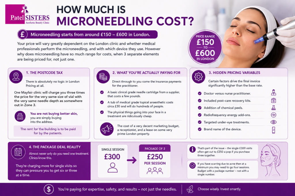 How much is microneedling cost?