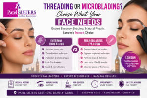 Eyebrow Shaping Near Me in London: Eyebrow Threading vs Microblading