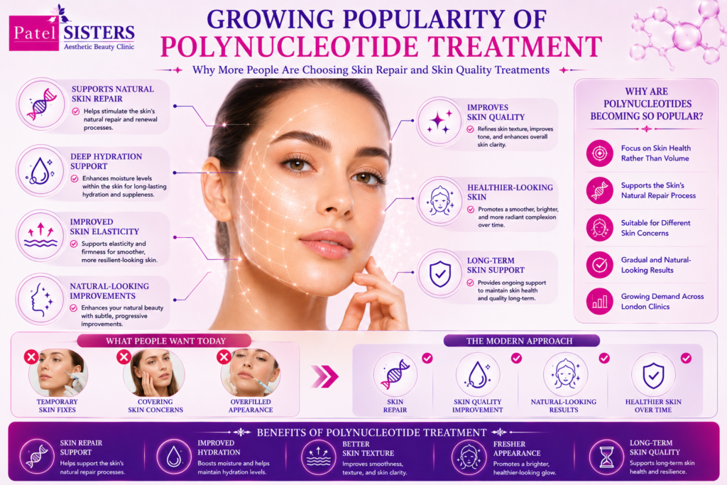 Growing popularity of Polynucleotide Treatment for skin repair and skin quality