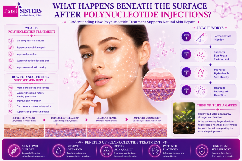 Natural skin repair process supported by Polynucleotide Skin Treatment