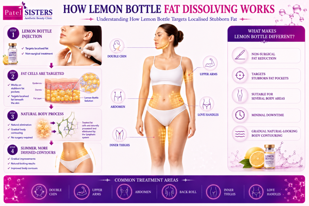 How Lemon Bottle Fat Dissolving works to reduce stubborn fat