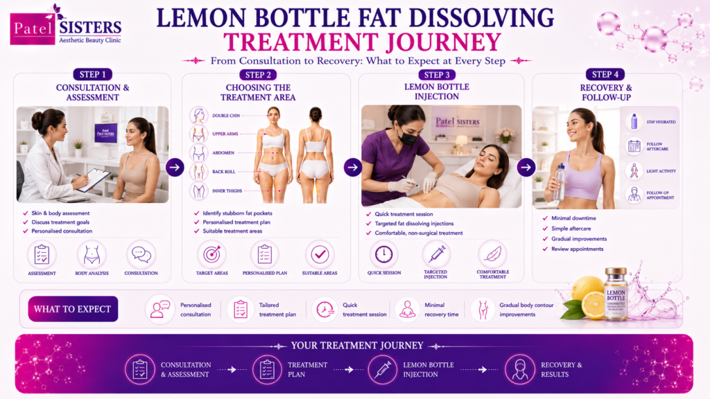 Lemon Bottle fat-dissolving treatment journey from consultation to recovery