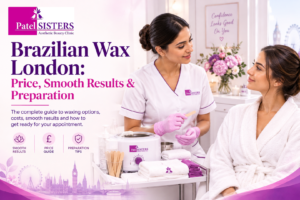 Brazilian wax treatment in London at Patel Sisters Aesthetic Beauty Clinic.
