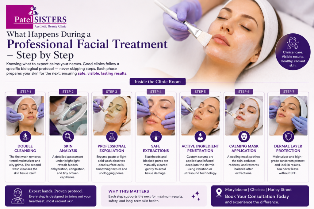 What Happens During a Professional Facial Treatment - Step by Step