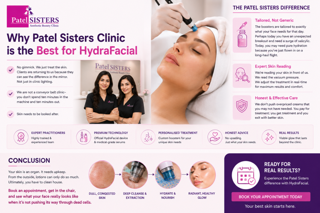 Why Patel Sisters Clinic is the Best for HydraFacial
