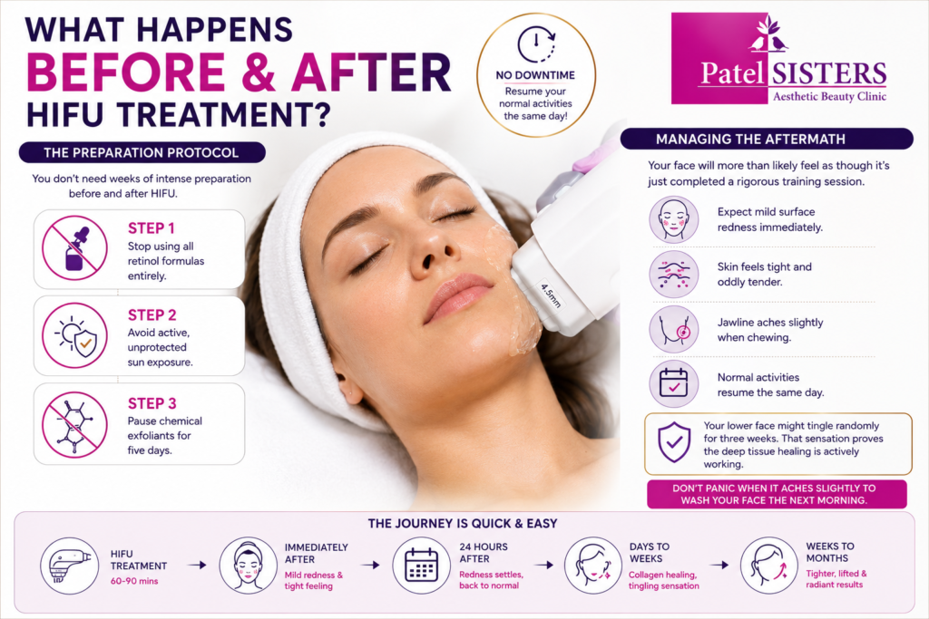What Happens Before and After HIFU Treatment?