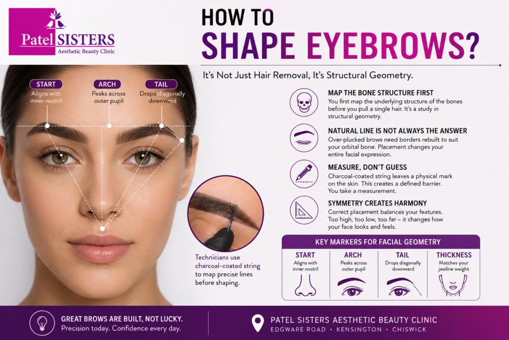 How to shape eyebrows?