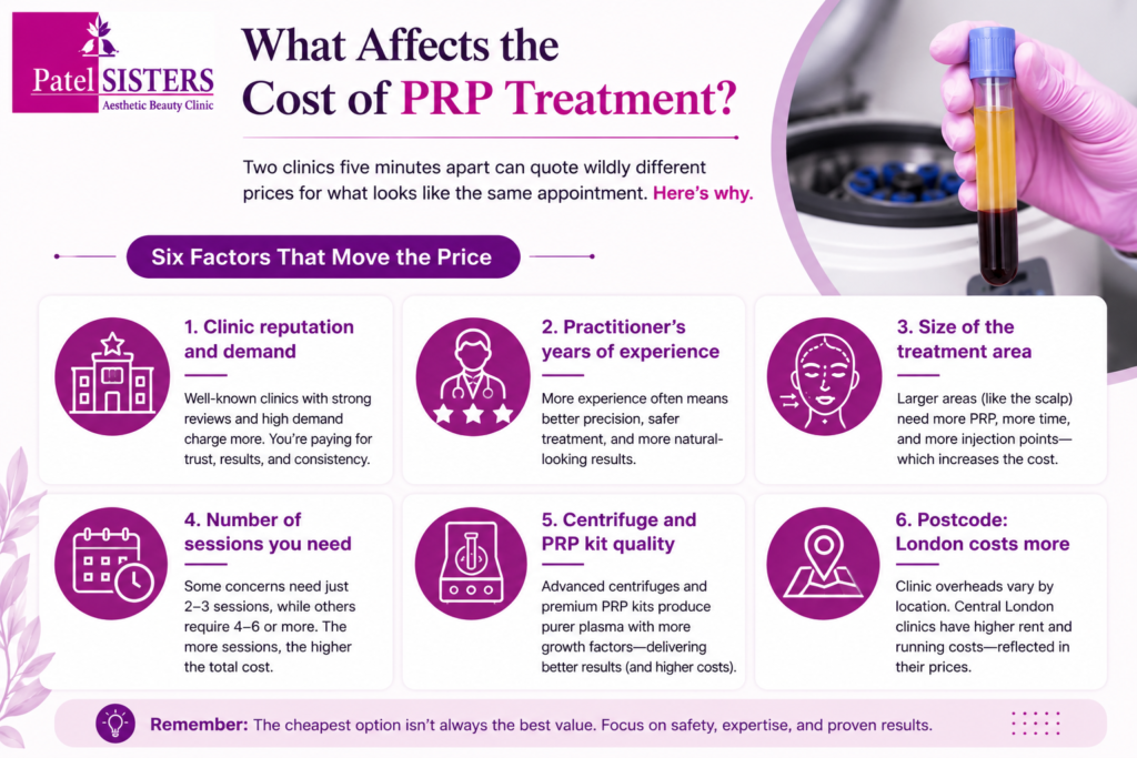 What Affects the Cost of PRP Treatment?